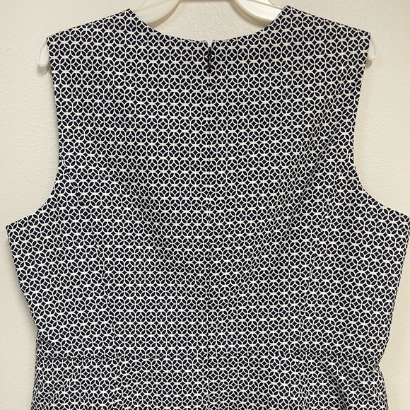 NWT Talbots Bow-Front Patterned Dress - Picture 10 of 15